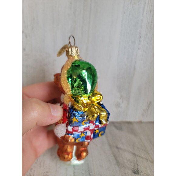Radko gifts to Bears glass glitter ornament Xmas - Picture 6 of 8